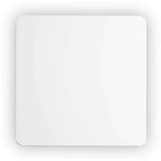 Φωτιστικό Τοίχου Cover Square 195728 15x15x5cm LED 9,5W 3000K White Ideal Lux