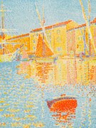 Αναπαραγωγή The Buoy, Paul Signac