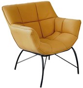 Πολυθρόνα Adams Ε7114,2 72x79x77cm Yellow