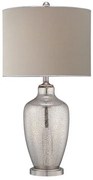 Επιτραπέζιο Φωτιστικό 1xE27 Ασημί Nicolls QZ-NICOLLS Elstead Lighting-QZ-NICOLLS-Ασημί QZ-NICOLLS
