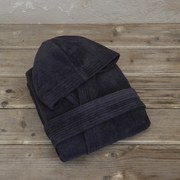 Μπουρνούζι Nima Zen Total Black Μαύρο