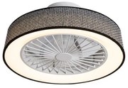 Ανεμιστήρας Οροφής Με Φωτιστικό LED 41W IP20 Μαύρο Seto SETO-48BK Sunlight-SETO-48BK-Μαύρο SETO-48BK