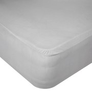 Κάλυμμα Στρώματος Cotton Jersey White Viopros Διπλό 140x200cm Βαμβάκι-Πολυέστερ