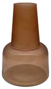 Βάζο Γυάλινο Zeme 019555 D18xH27,5cm Terracotta Γυαλί