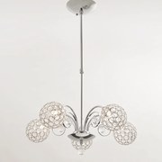 Φωτιστικό Κρεμαστο Aca AD20120085P SKYLAR Διάφανο (Transparent)