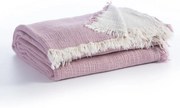 Κουβέρτα Apollo Mauve Nef-Nef Υπέρδιπλo 220x230cm 100% Βαμβάκι