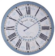 Ρολόι Vintage Επιτοίχιο 62cm Γαλάζιο NN-195-152