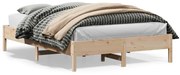 vidaXL Σκελετός Κρεβατιού Χωρίς Στρώμα 160x200 εκ Μασίφ Ξύλο Πεύκου