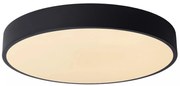 Φωτιστικό Οροφής Lucide 79185-40-30 UNAR Μαύρο Ματ (Black Mat)|Λευκό (White) 2700 K