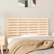 vidaXL Κεφαλάρι Επιτοίχιο 141x3x63 εκ. από Μασίφ Ξύλο Πεύκου