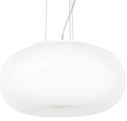 Φωτιστικό Οροφής Ulisse 098616 52x29/238cm 3xE27 60W White Ideal Lux