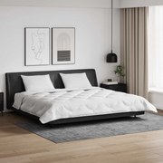 vidaXL Χειμερινό Παπλωματοθήκη με μαξιλάρι 3 pcs Λευκό Μικροΐνες