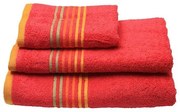 Πετσέτα πενιέ Stripes Fuchsia Χεριών (40x60)