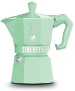 Ιταλικη καφετιερα Bialetti MOKA EXCLUSIVE GREEN 3T Πράσινο Αλουμίνιο 3 Kopper