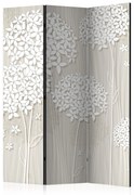 Διαχωριστικό με 3 τμήματα - Paper Dandelions [Room Dividers] 135x172