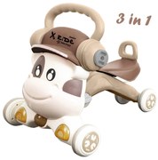 Περπατούρα Bebe Stars X-Ride Junior 3 In 1 Beige 4222