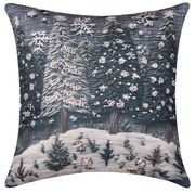 Χριστουγεννιάτικη Μαξιλαροθήκη (45x45) Silk Fashion ks2026-26