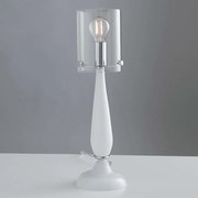 Φωτιστικό Επιτραπέζιο Aurora I-AURORA-L1 BCO 1xE14 Φ11cm 37cm White Luce Ambiente Design