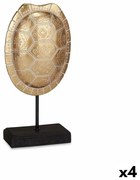 Διακοσμητική Φιγούρα Gift Decor Χρυσό Χελώνα 17,5 x 36 x 10,5 cm (4 Μονάδες)
