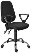 Καρέκλα Γραφείου Asyn/CR D2 01-00-1761 Black