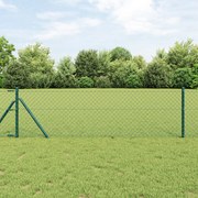 vidaXL Φράχτης Πράσινο 10 x 0.4 m Μέταλλο
