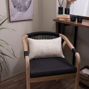 Μαξιλάρι Διακοσμητικό (Με Γέμιση) Mineapolis 01 Ecru Teoran 30X50 Cotton-Acrylic