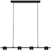 Φωτιστικό Κρεμαστό 98εκ. Led 20w 3000K 1435lm Μέταλλο Μαύρο Viokef Prima 4258200