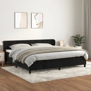 ΚΡΕΒΑΤΙ BOXSPRING ΜΕ ΣΤΡΩΜΑ ΜΑΥΡΟ 200X200 ΕΚ. ΒΕΛΟΥΔΙΝΟ 3127513