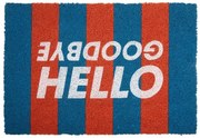 Πατάκι Εισόδου Hello Goodbye PT4149BL 50x80cm Blue-Orange Present Time 50X80