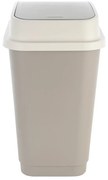Estia 01-21979 Fliptop Κάδος Απορριμάτων Πλαστικός 25lt, Γκρι