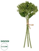 Artificial Garden GREEN HYACINTH BOUQUET 21354 Τεχνητό Διακοσμητικό Μπουκέτο Πράσινος Υάκυνθος Y30cm Globostar 21354 Πράσινο
