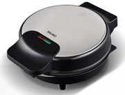 BRUNO BRN-0253 Βαφλιέρα 1000W, στρόγγυλη 19εκ., βαθιά, inox-μαύρη