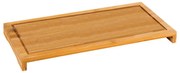 Ξύλο κοπής σερβιρίσματος Kesper 58590, 54x28x4,3cm, Μπαμπού, Καφέ