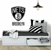 Αυτοκόλλητο τοίχου NBA Brooklyn Nets SP49 30cm