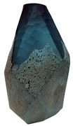 ΒΑΖΟ ΓΥΑΛΙΝΟ ΜΠΛΕ 15X22ΕΚ - ESPIEL - DWQA1001