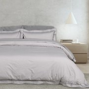 Σεντόνια Executive 1698 (Σετ 4τμχ) Grey Das Home King Size 250x270cm 100% Βαμβακοσατέν