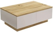 Τραπέζι Σαλονιού Thunder 176-000106 90x60x31,5cm Sonoma-White