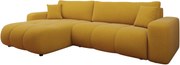 Γωνιακός καναπές Furyn L Maxi-Moustardi - 274.00Χ145.00Χ72.00cm