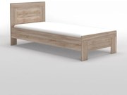 Κρεβάτι Solo 90 Μονό 95x204.5x81cm Με Τάβλες Για Στρώμα 90x200cm Sonoma Μονό
