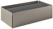 Θήκη Για Χαρτομάντηλα (25x7.5x13) Pam &amp; Co 121-011 Matt Inox