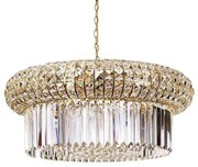 Φωτιστικό Οροφής Nabucco 237800 70x39/144cm 16xE14 40W Gold Ideal Lux