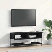 vidaXL Ντουλάπι TV Μαύρη δρυς 100 x 35 x 45 εκ. Επεξεργασμένο ξύλο
