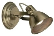 Σποτ φωτιστικό Praga μεταλλικό οξυντέ Viokef-4166400-Μπρονζέ 4166400