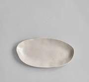 Πιατέλα Native Oval Tray, Big Κεραμικό Άσπρο Birch H4cm x W26cm x L50 cm 101 COPENHAGEN