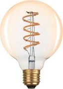 Λαμπτήρας LED Filament E27 Globe 6W 2700K Amber G95