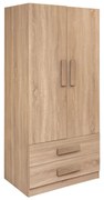 Ντουλάπα PLAYROOM Δίφυλλη Sonama 80x50x180 εκ. 80x50x180 εκ.