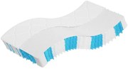 vidaXL Στρώμα με Pocket Springs Μεσαία Σκληρότητα 90 x 200 εκ.