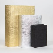 Διακοσμητικά Βιβλία/Κουτιά (Σετ 3τμχ) Estheti 752-17034