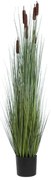 Τεχνητό Φυτό Typha Angustifolia Grass 20113 Φ50x150cm Brown-Green GloboStar PVC