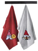 Σετ Χριστουγεννιάτικες Πετσέτες Christmas Towels Set 4 2x(35X50) - Saint Clair